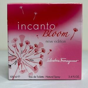 Salvatore Ferragamo Incanto Bloom EDT Womens Spray 3.4. Oz. New Sealed In Box